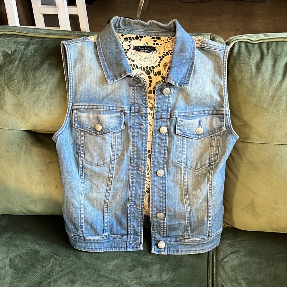 Bebe vintage style vest